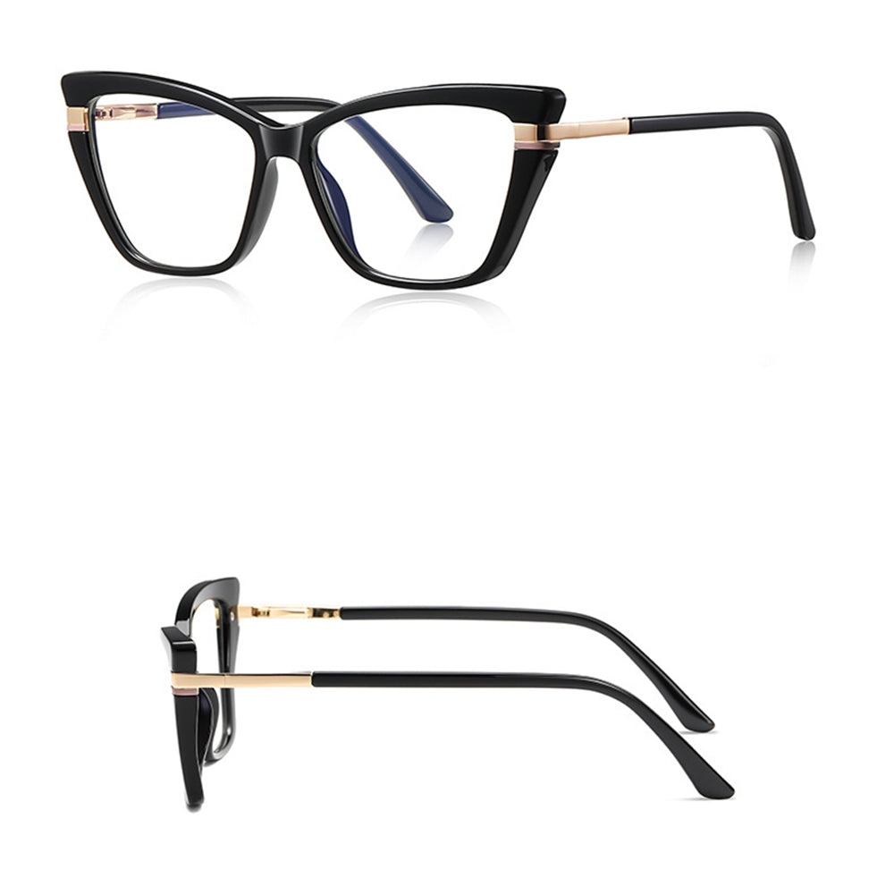 Women's Computer Glasses Techsuit 2271, Anti-Blue Light, Black