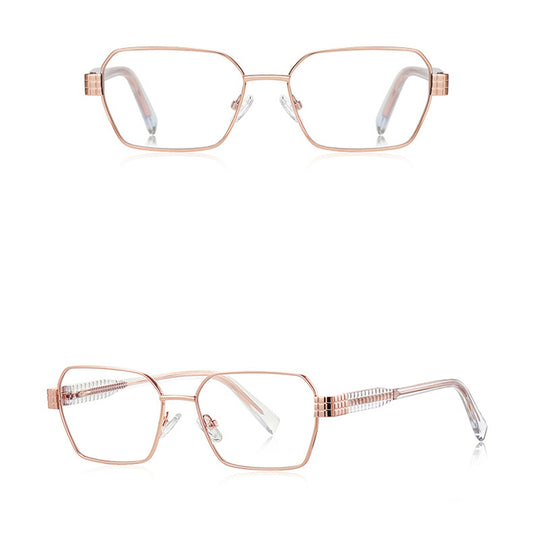 Damen Computerbrille Techsuit 3161, Anti-Blau-Licht, Roségold