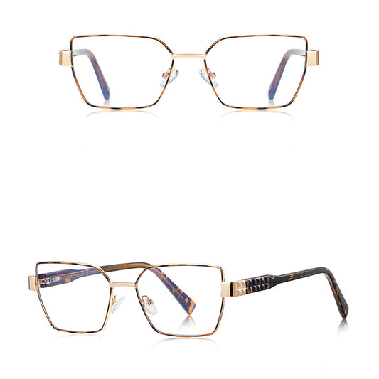 Lunettes d'ordinateur pour femmes Techsuit 3169, Anti-Lumière Bleue, Marron