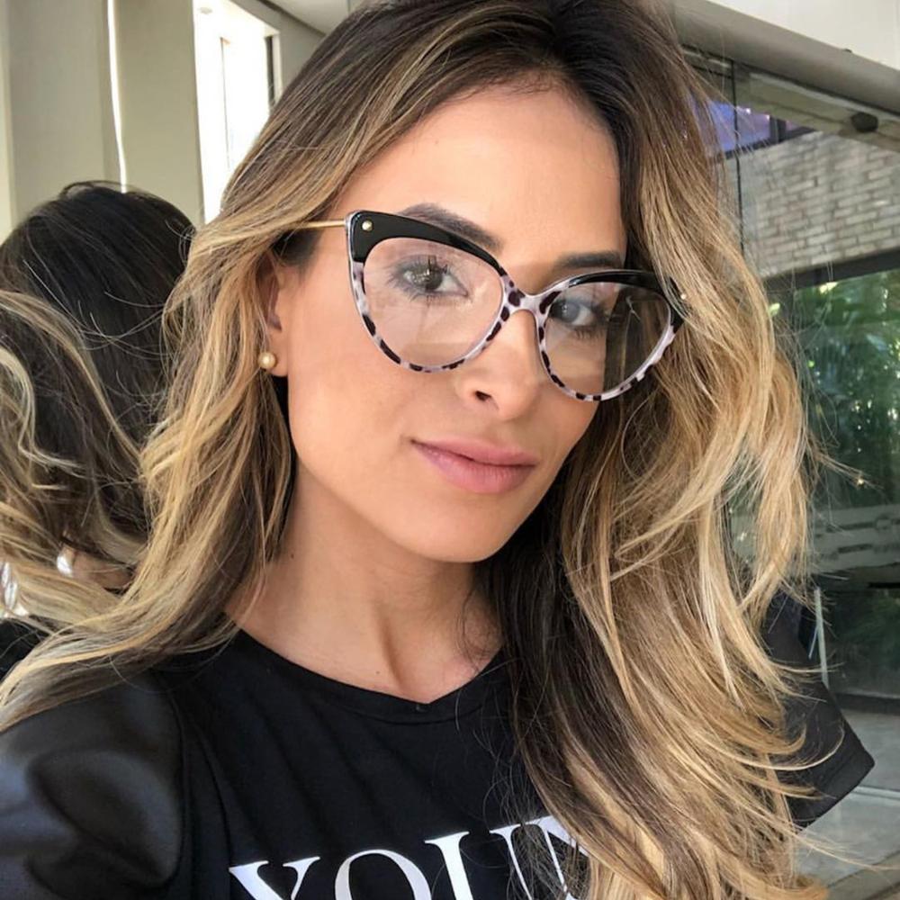 Damen-Computerbrille Techsuit F93308, Anti-Blaues Licht, Schwarz-Gold
