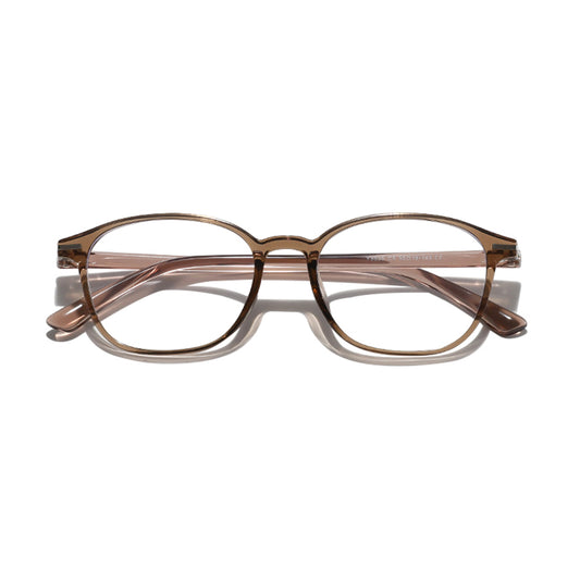 Lunettes d'ordinateur Unisex Techsuit 6635, Anti-Lumière Bleue, Marron Clair