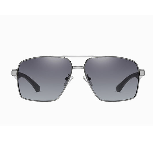 Lunettes de Soleil Homme Techsuit LM001, Polarisées, Protection UV, Gris