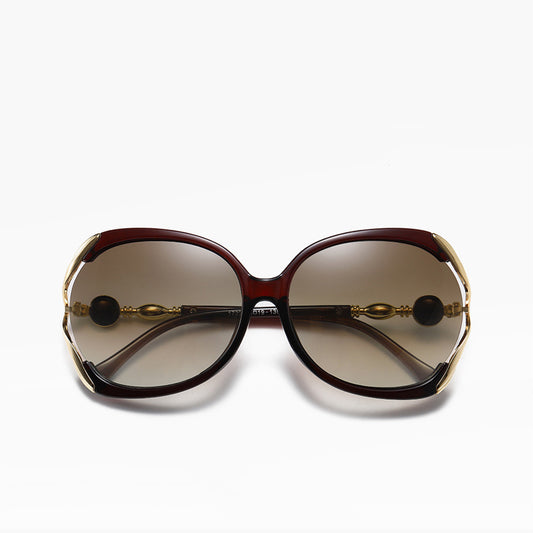 Lunettes de Soleil Femme Techsuit 1722, Polarisées, Protection UV, Marron
