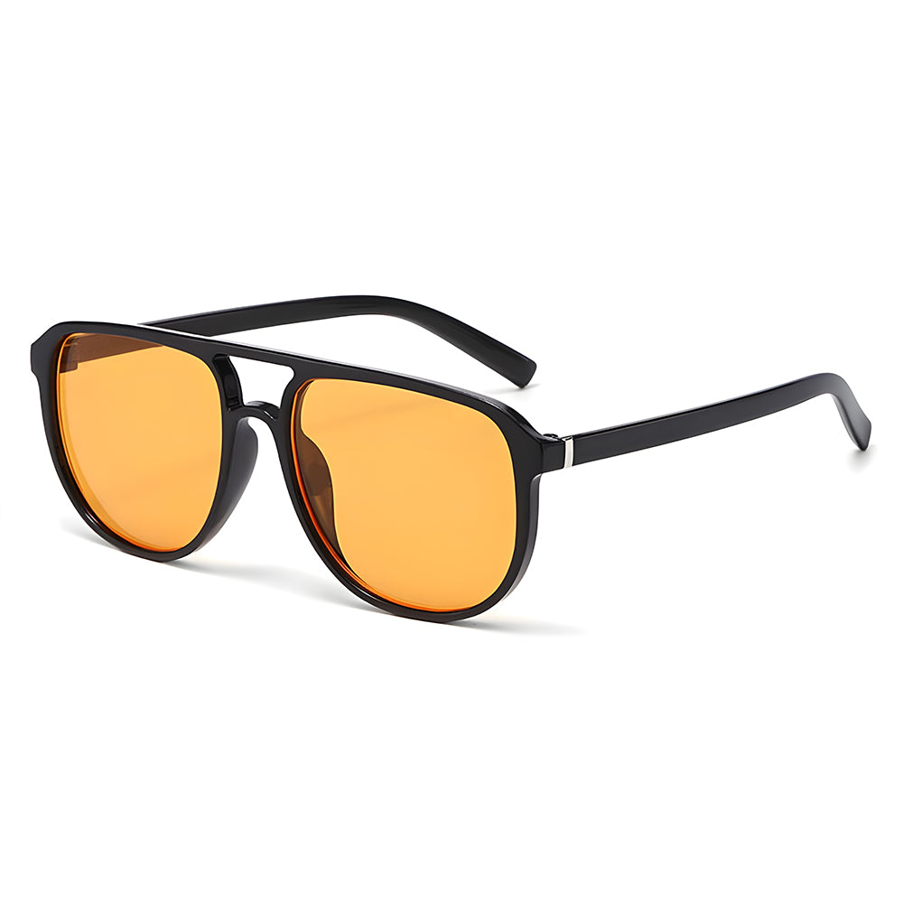 Lunettes de Soleil Femme Techsuit 18266, Noires Orange