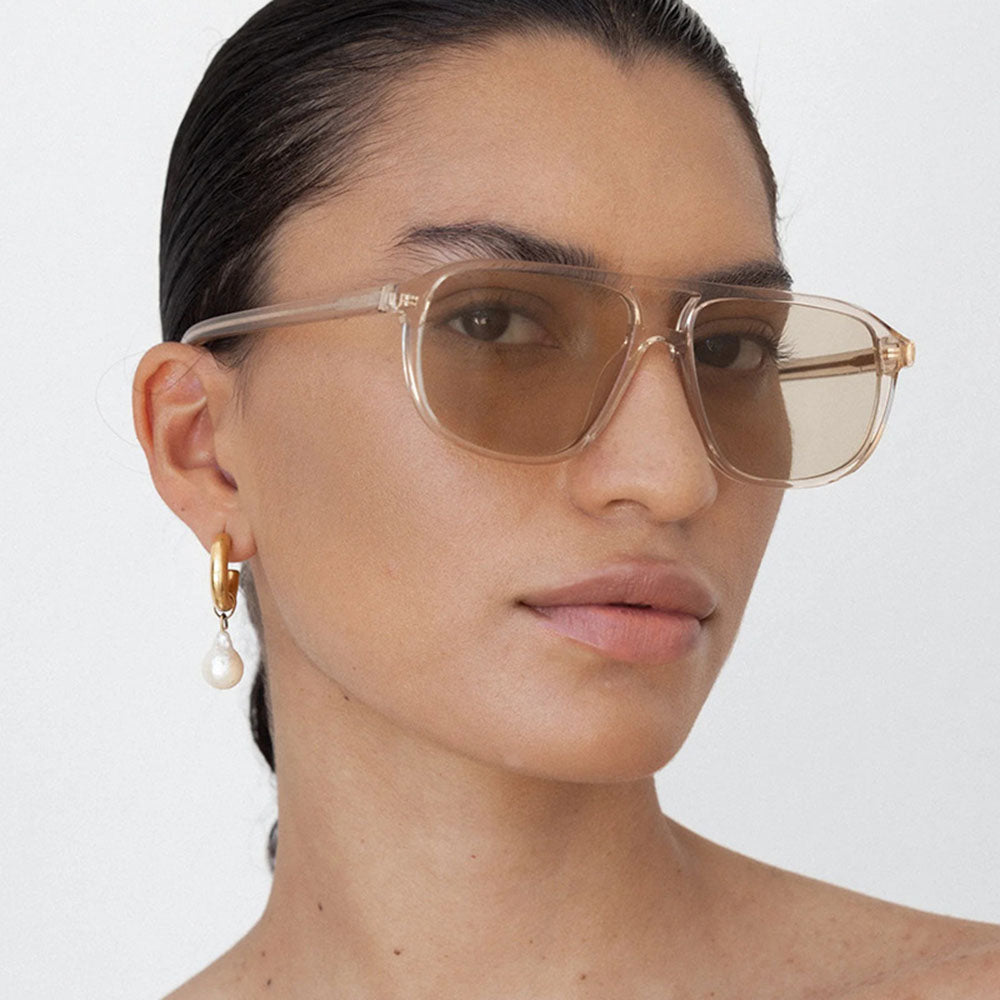 Lunettes de Soleil Femme Techsuit 18266, Noires Orange
