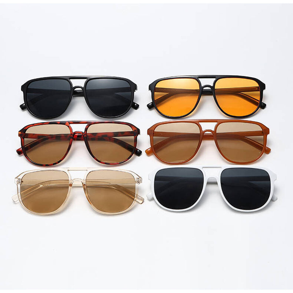 Lunettes de Soleil Femme Techsuit 18266, Noires Orange