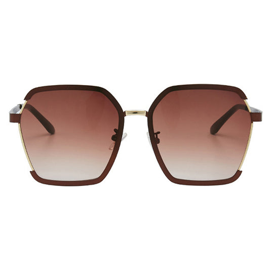 Lunettes de Soleil Femme Techsuit 191, Polarisées, Protection UV, Marron