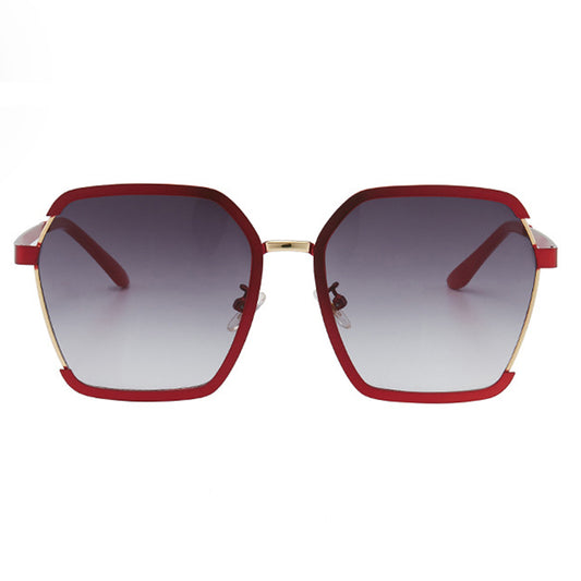 Lunettes de Soleil Femme Techsuit 191, Polarisées, Protection UV, Rouges