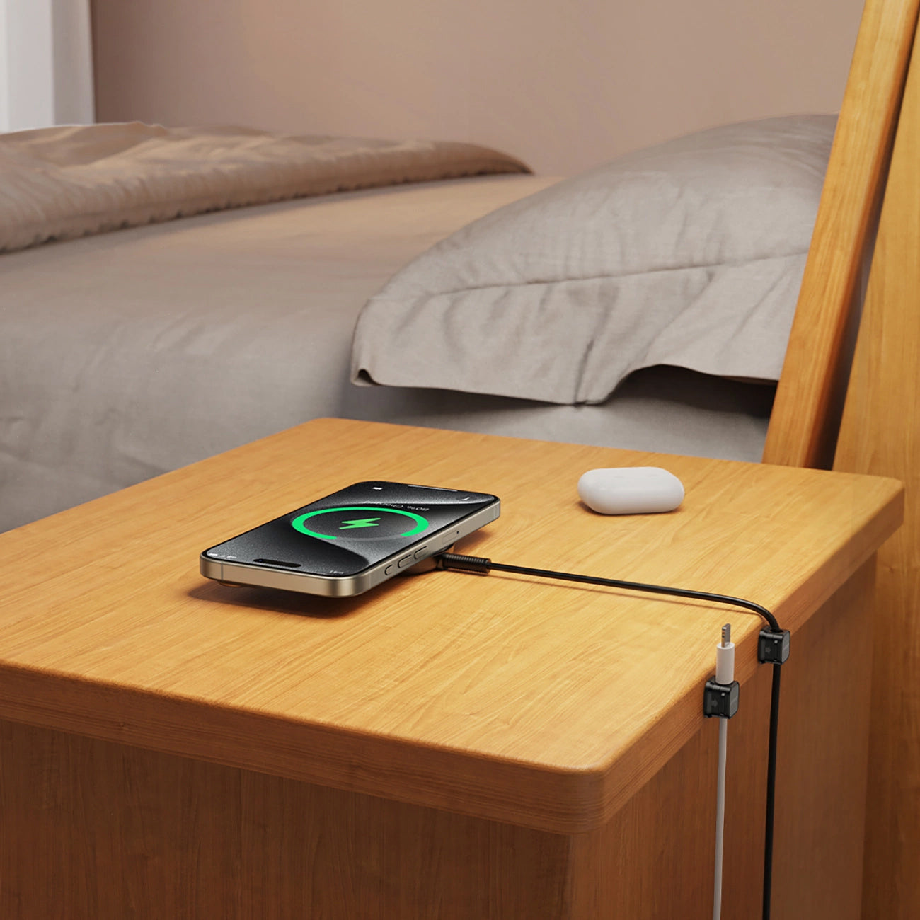 Kabelorganisator Joyroom JR-ZS368, Set 6 Stück, Schwarz