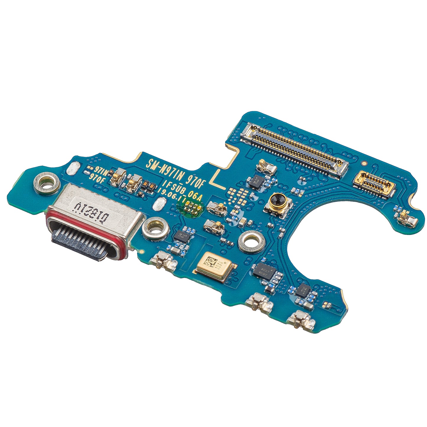 Charging Connector Board - Microphone Samsung Galaxy Note 10 5G N971 / Note10 N970, Service Pack GH96-12781A