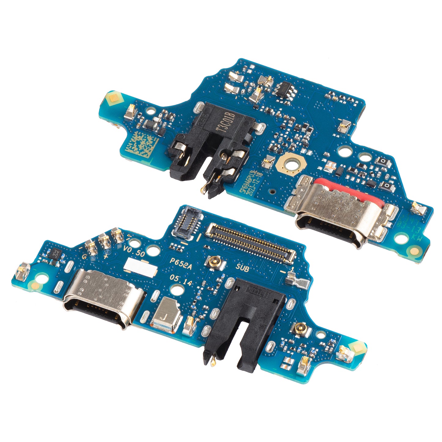 Carte avec connecteur de charge - Audio - Microphone Motorola Moto G84, Service Pack 5P68C23242