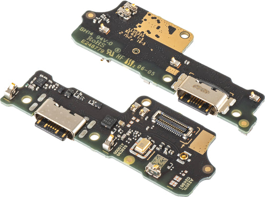 Ladeanschlussplatine - Mikrofon Xiaomi Poco C40, Service Pack 560002C3QP00