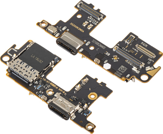 Ladeanschlussplatine - Mikrofon - SIM-Kartenleser Modul Xiaomi Mi 11 5G, Service Pack 56000F00K200