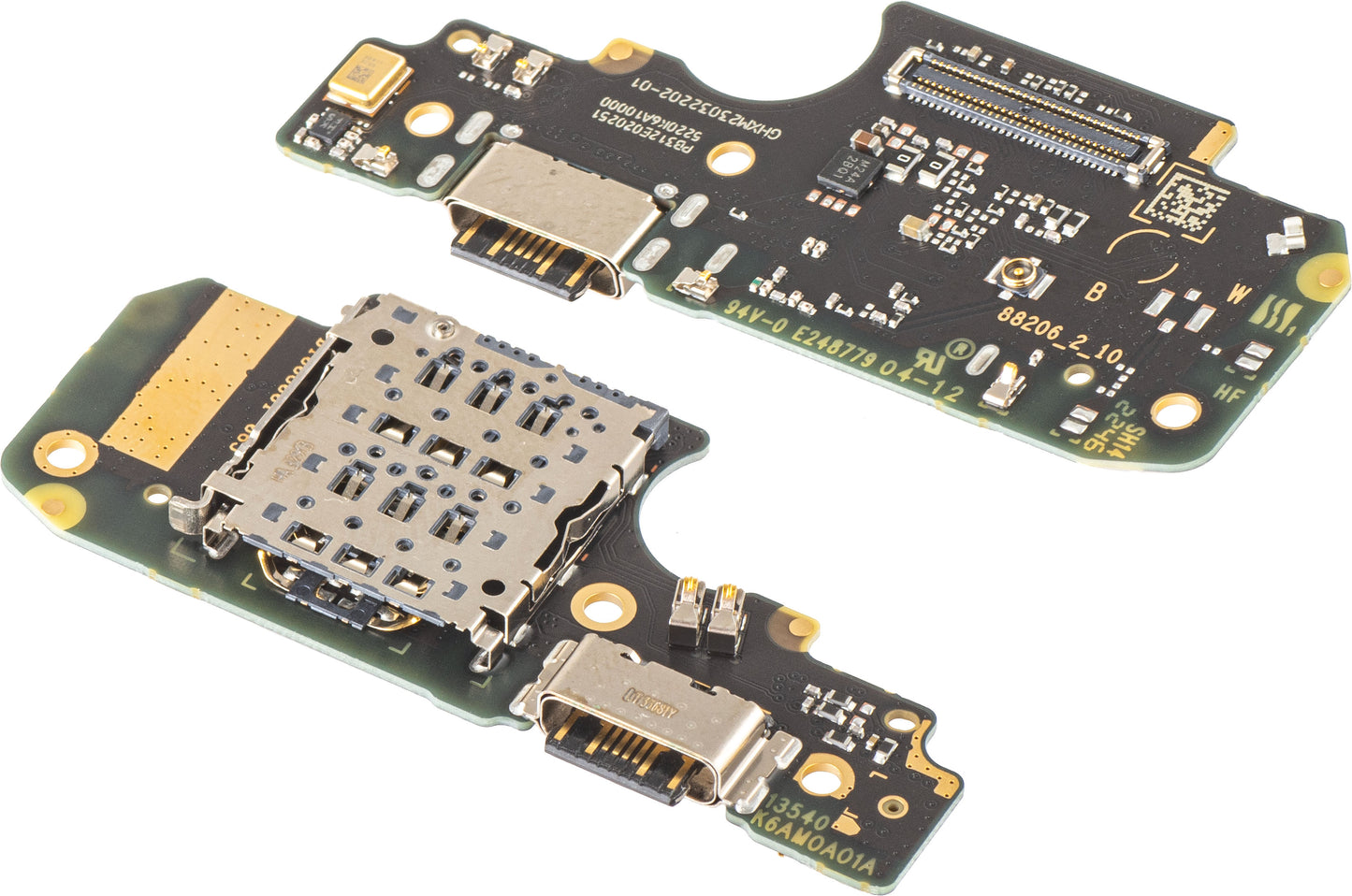 Ladeanschlussplatine - Mikrofon - SIM-Kartenlesermodul Xiaomi Redmi Note 12 Pro 4G, Service Pack 5600020K6A00