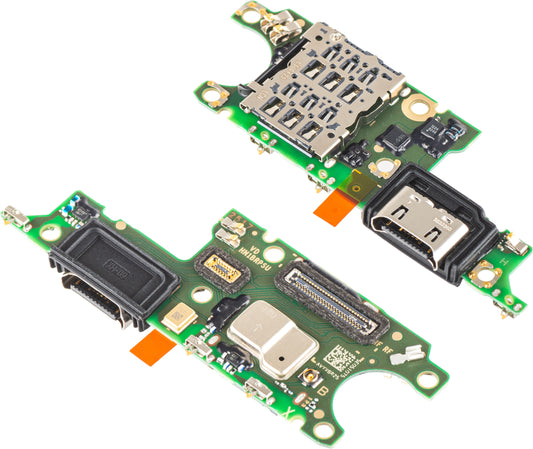 Carte avec Connecteur de Charge - Microphone - Module Lecteur SIM Honor X9c / Magic7 Lite, Service Pack 0235AMMD