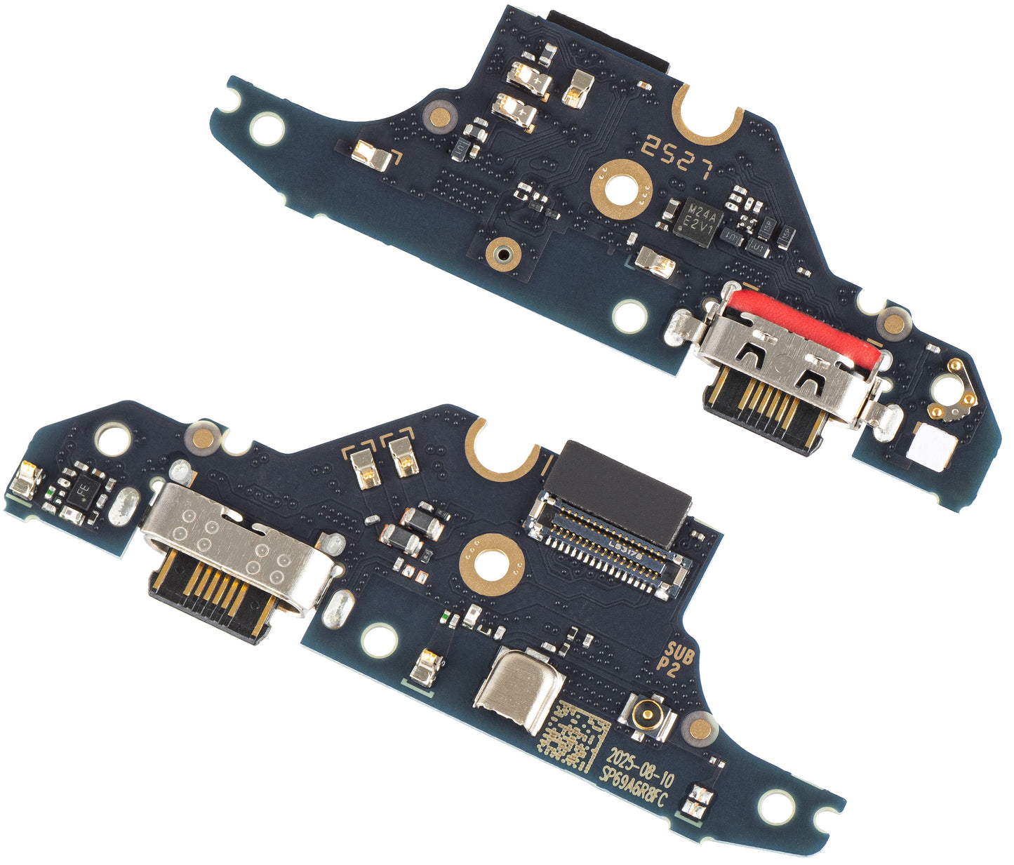 Ladeanschlussplatine - Mikrofon Motorola Moto G06 Power / G06, Service Pack 5B28C31260