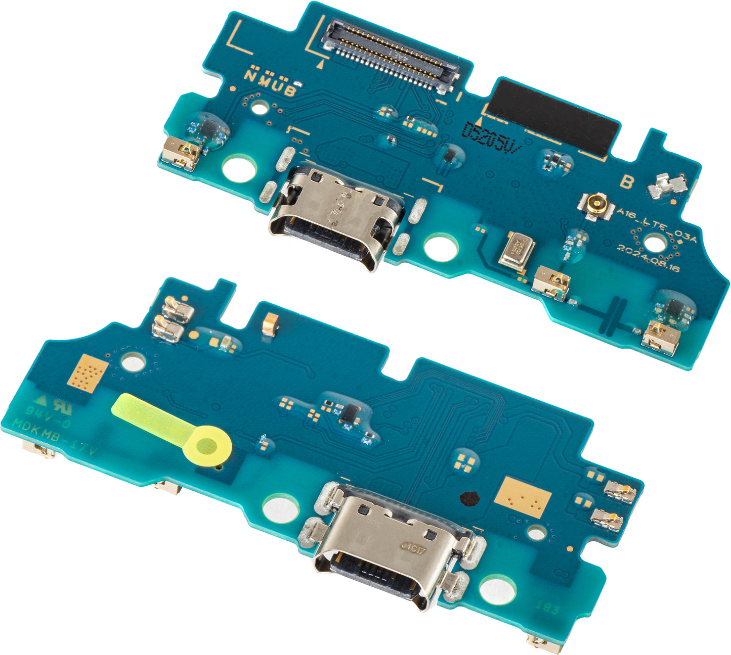 Carte avec Connecteur de Charge - Microphone Samsung Galaxy A16 4G A165, Service Pack GH96-18451A