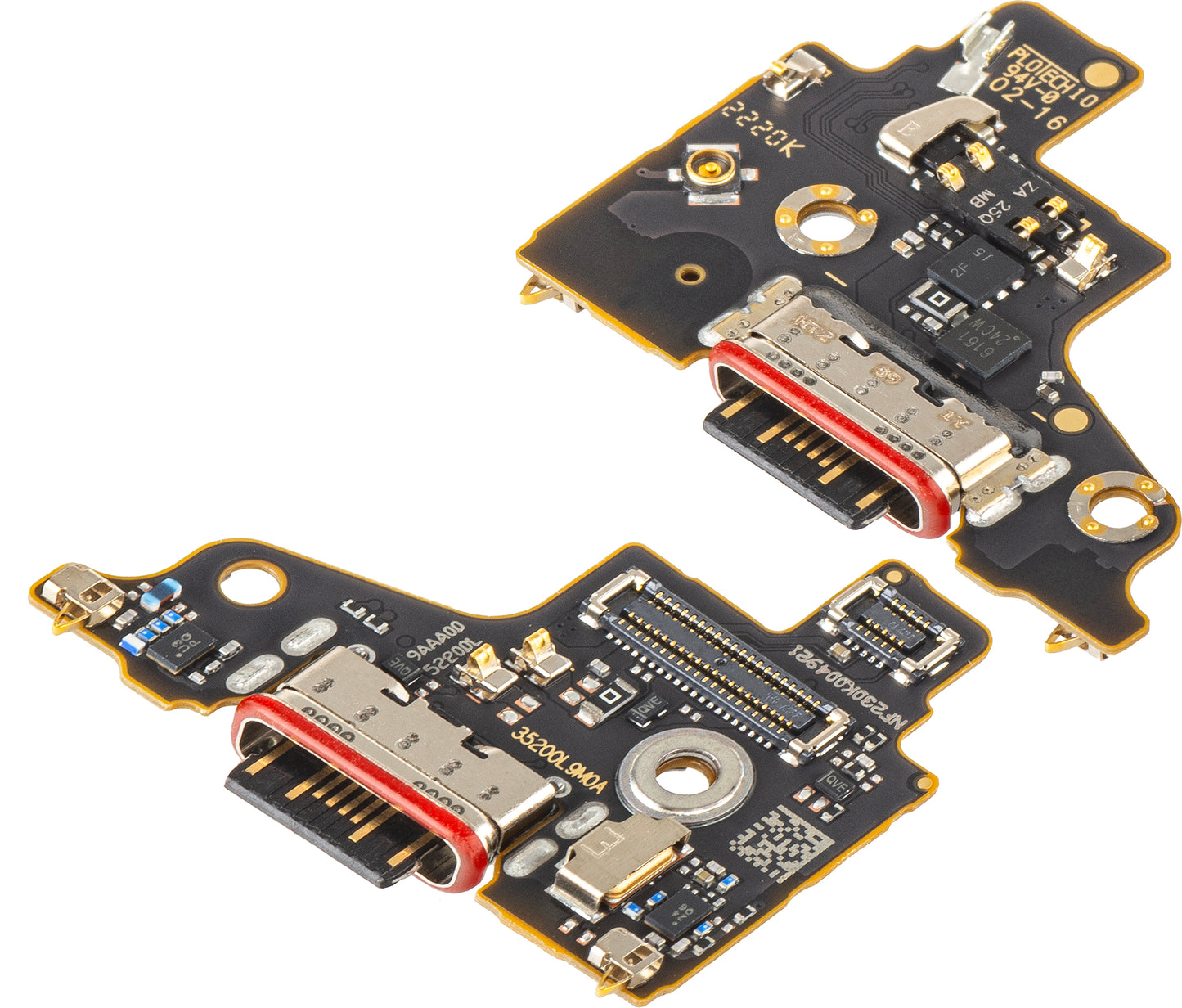 Plaque avec Connecteur de Charge - Microphone Xiaomi 12 Lite, Service Pack 56000100L900