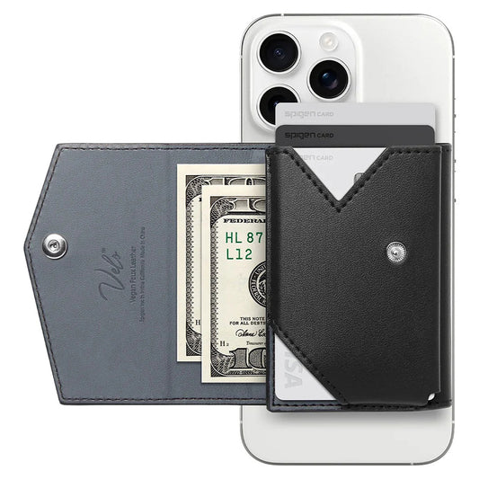 Portefeuille Magsafe, Spigen, Valentinus Pro, Noir