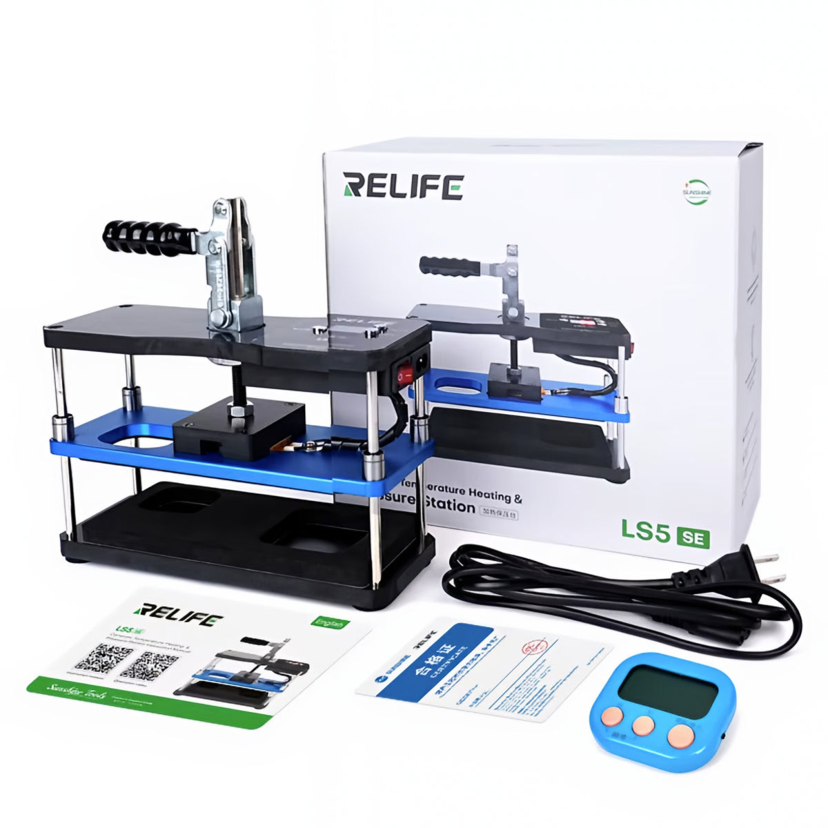 Presse chauffante Relife LS5 SE pour Apple iPhone / série Android