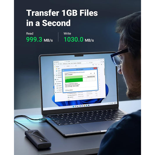 UGREEN CM578 Rack für SSD M.2 NVMe, Grau