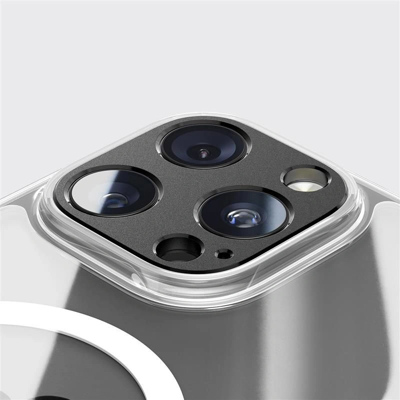 Tech-Protect Camalloy Fit+ Rear Camera Protection Frame for Apple iPhone 17 Pro, Aluminum, Silver