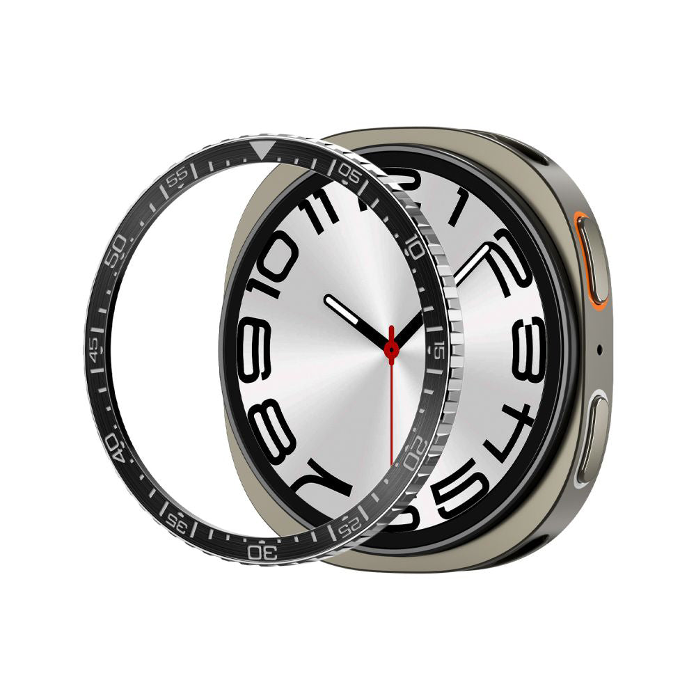 Cadre de protection Spigen Tune Diver pour Samsung Galaxy Watch8 44mm, Noir ACS10008