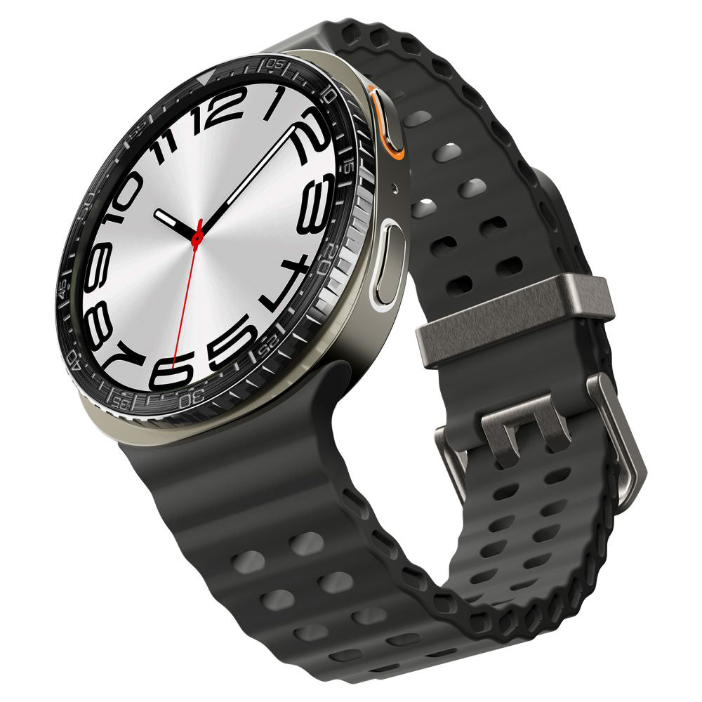 Cadre de protection Spigen Tune Diver pour Samsung Galaxy Watch8 44mm, Noir ACS10008
