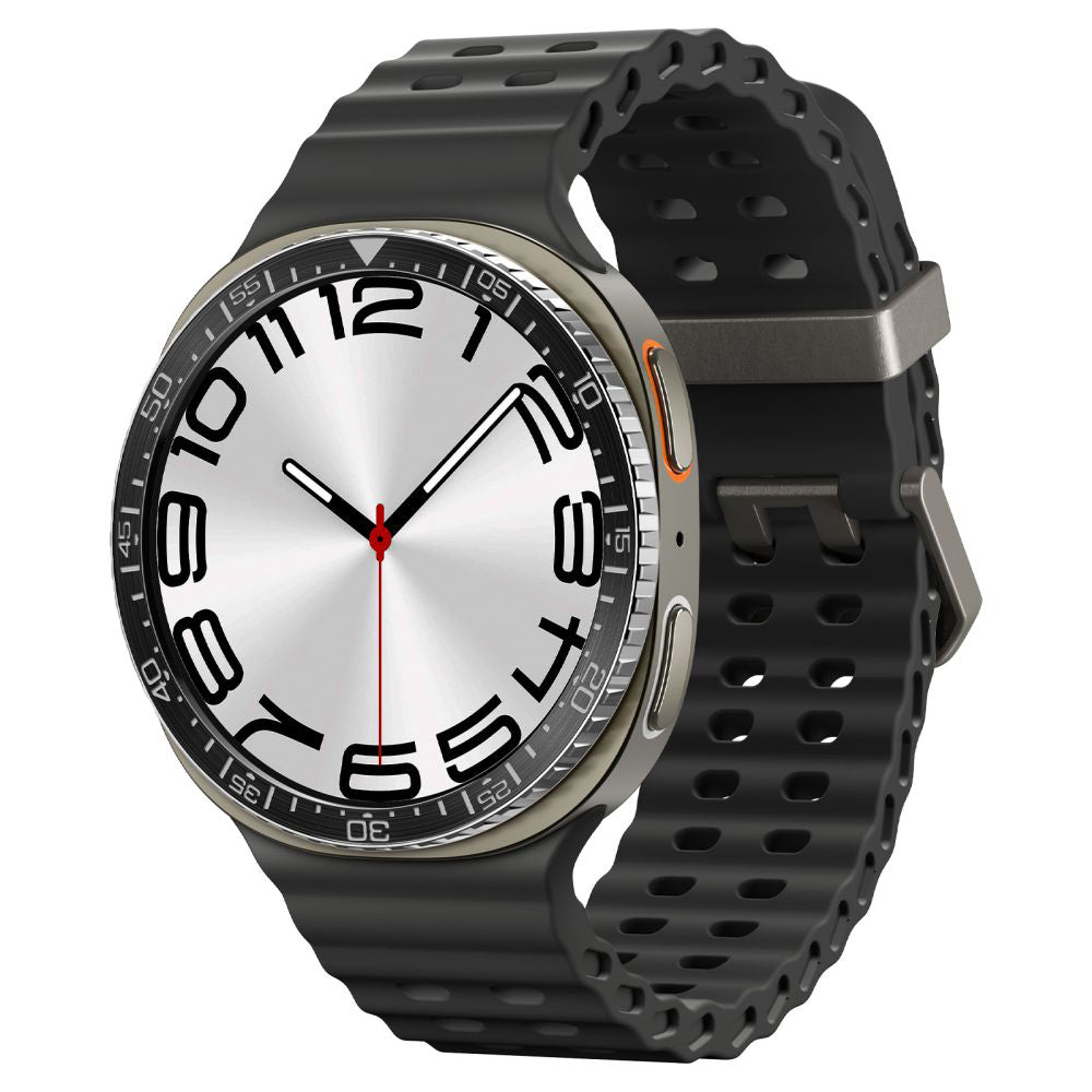 Cadre de protection Spigen Tune Diver pour Samsung Galaxy Watch8 44mm, Noir ACS10008