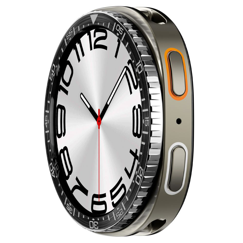 Cadre de protection Spigen Tune Diver pour Samsung Galaxy Watch8 44mm, Noir ACS10008