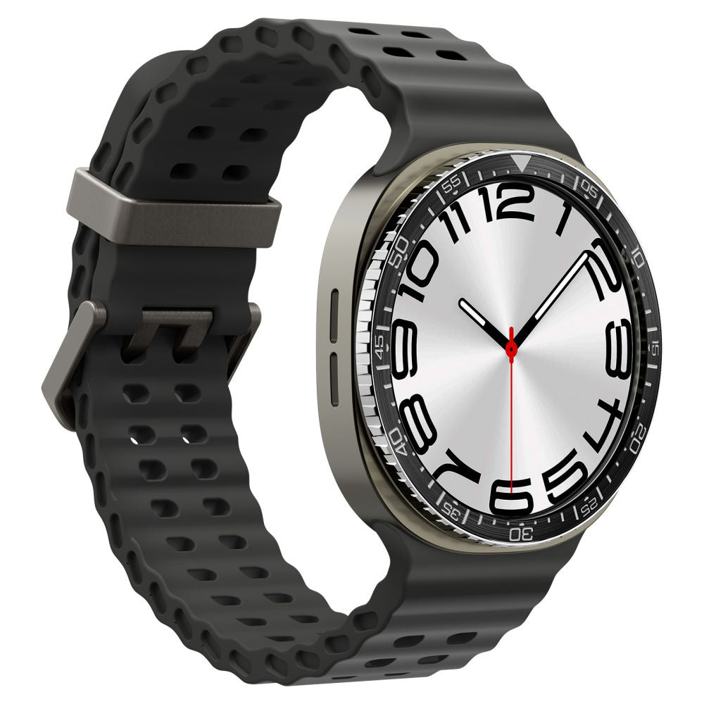 Cadre de protection Spigen Tune Diver pour Samsung Galaxy Watch8 44mm, Noir ACS10008