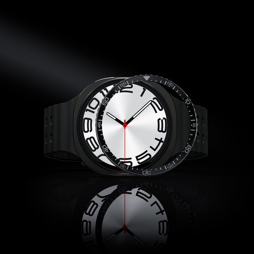 Cadre de protection Spigen Tune Diver pour Samsung Galaxy Watch8 44mm, Noir ACS10008
