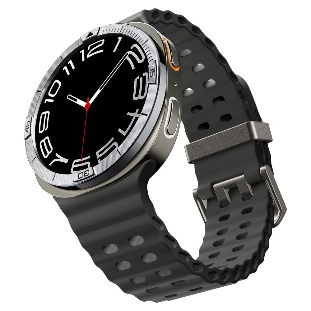 Spigen Tune Pilot Protection Frame for Samsung Galaxy Watch8 44mm, Silver ACS10009