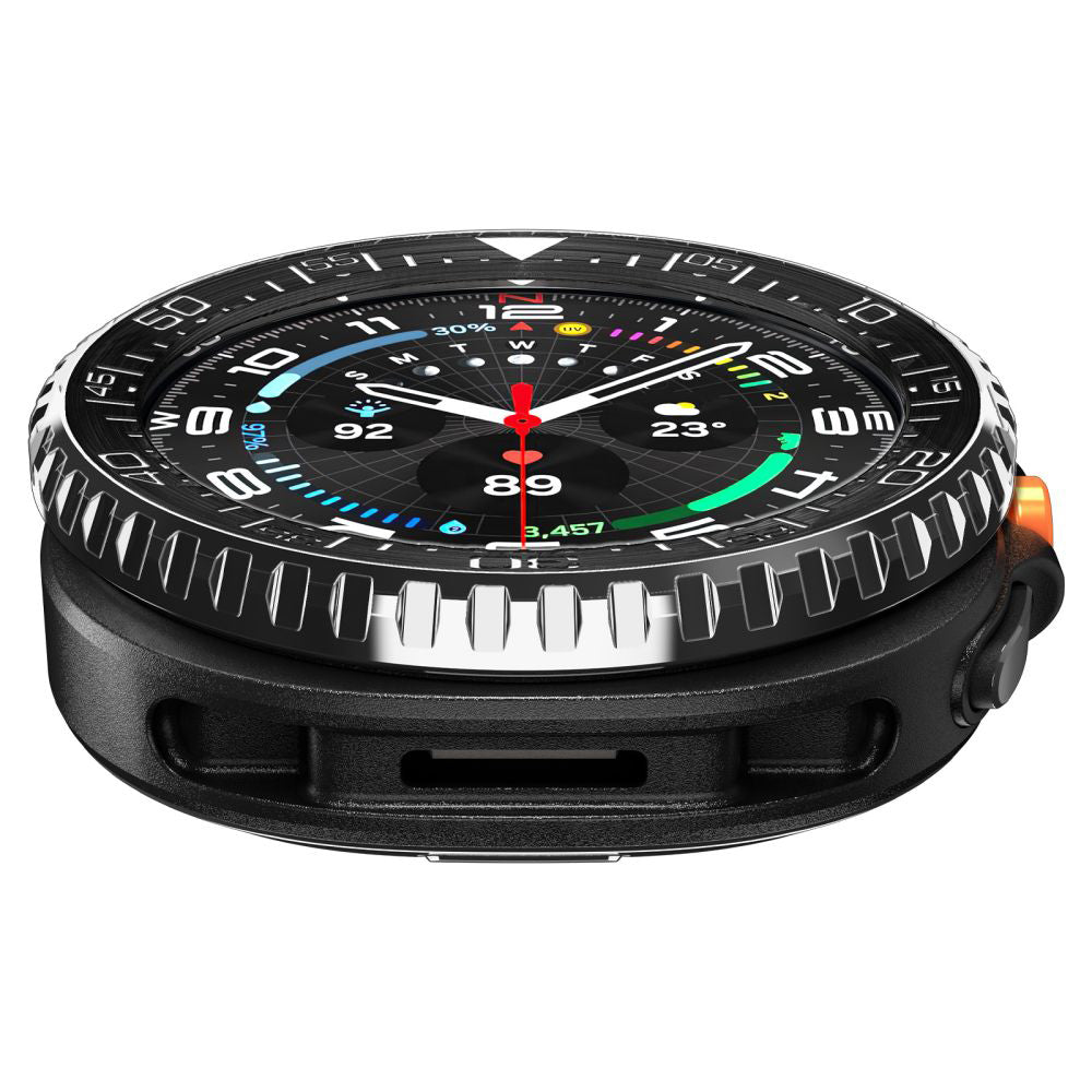 Spigen Tune Pro Diver Protection Frame for Samsung Galaxy Watch8 Classic, Black