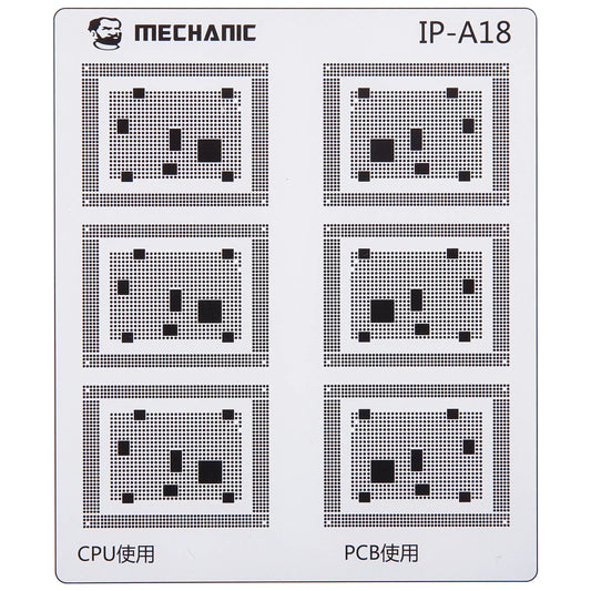 Schablone zur Isolierung von CI-Leiterbahnen Mechanic für Apple iPhone 6 - 16 Serie