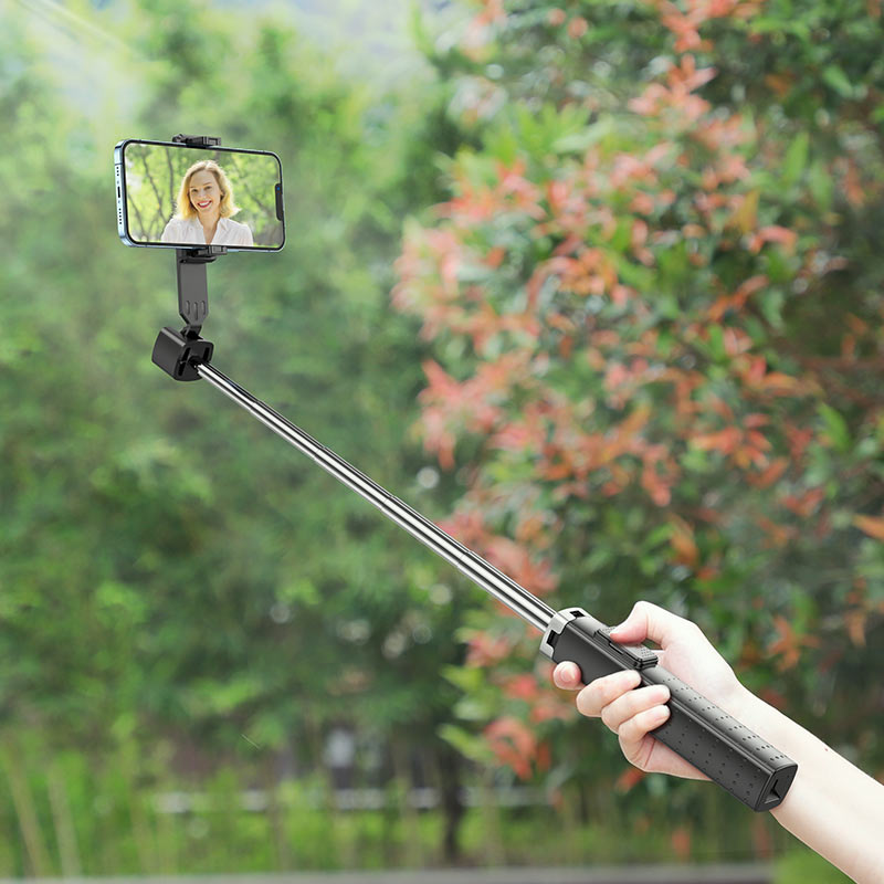 Bluetooth Selfie Stick HOCO K18, Universal, Black