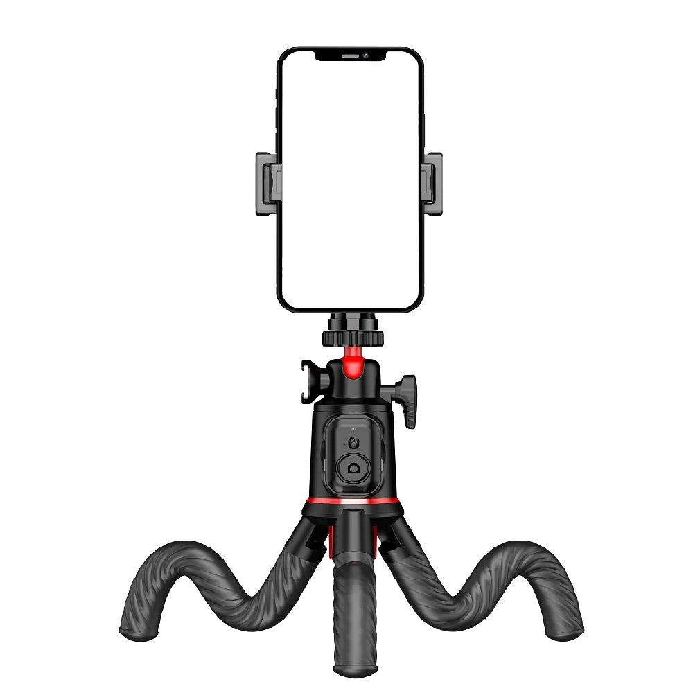 Selfie Stick Bluetooth Techsuit C03, Universal, Schwarz