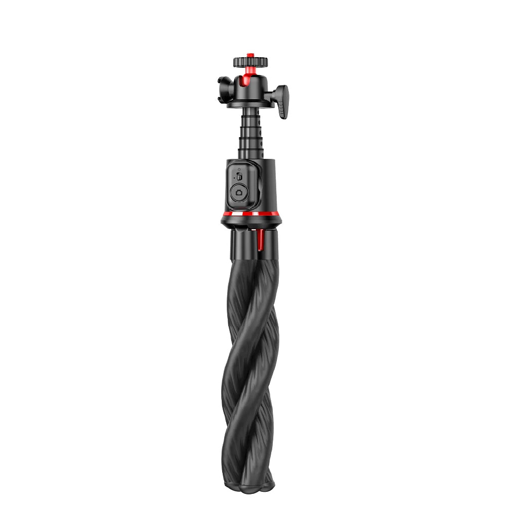Selfie Stick Bluetooth Techsuit C03, Universal, Schwarz