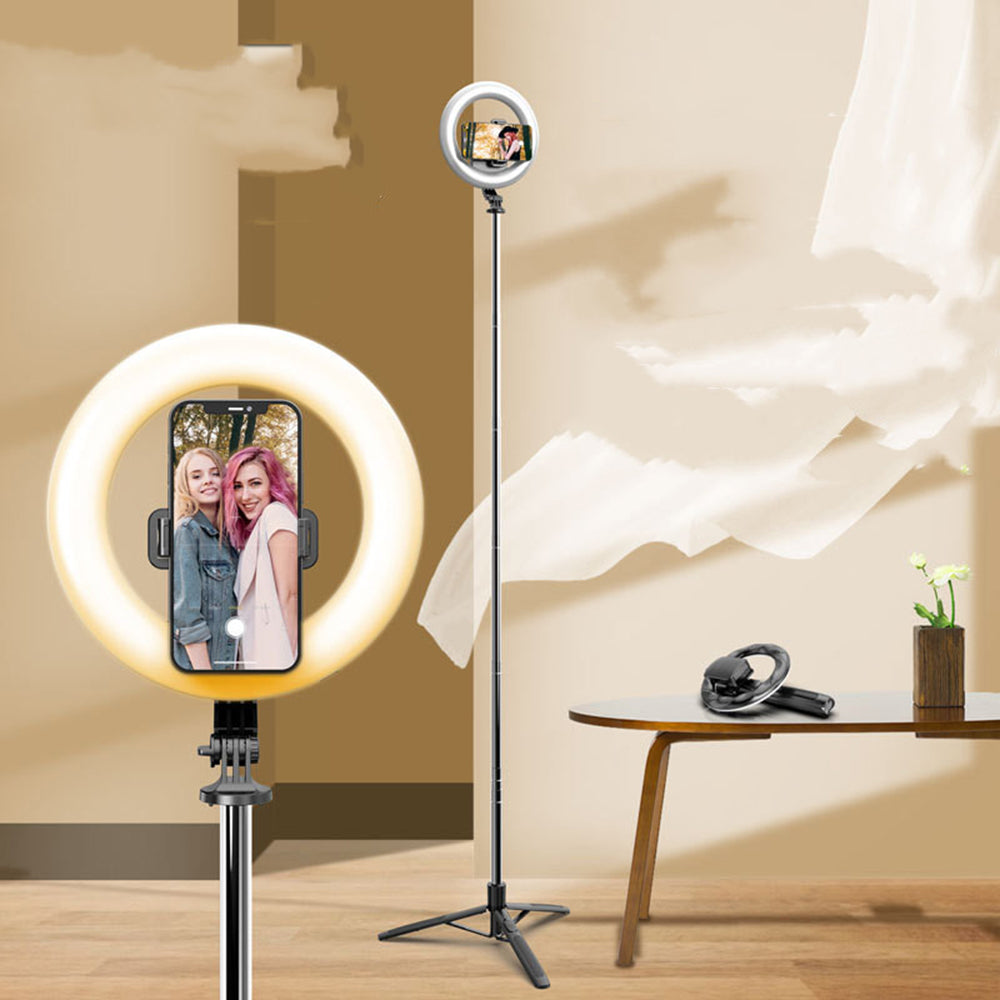 Perche à selfie Bluetooth Techsuit Q05s, Universelle, Noire