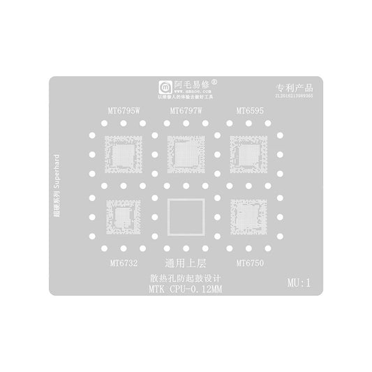 BGA-Sieb Amaoe für CPU MTK MU1-5