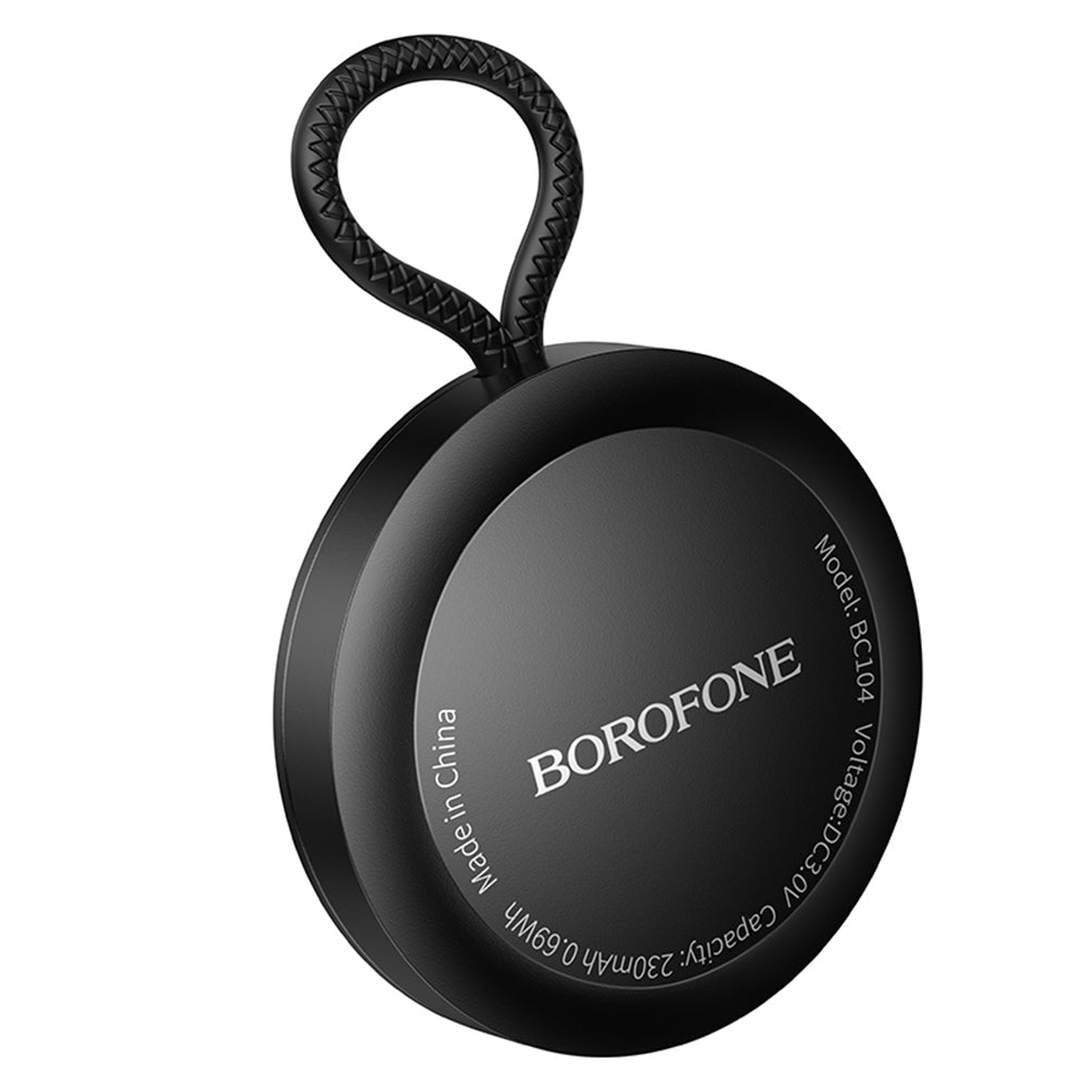 Borofone SmartTag BC104 für iOS-Serie, Schwarz