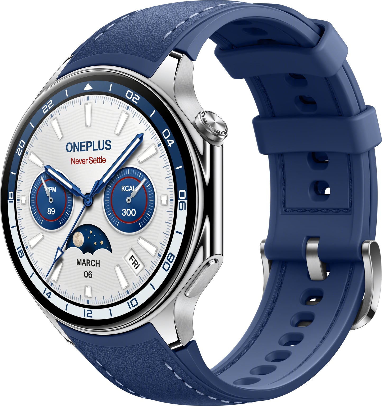 Smartwatch OnePlus Watch 2, Blau 5491100076