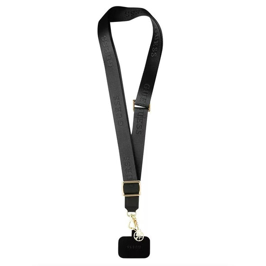 Guess Link Snap Telefonkordel, Schwarz