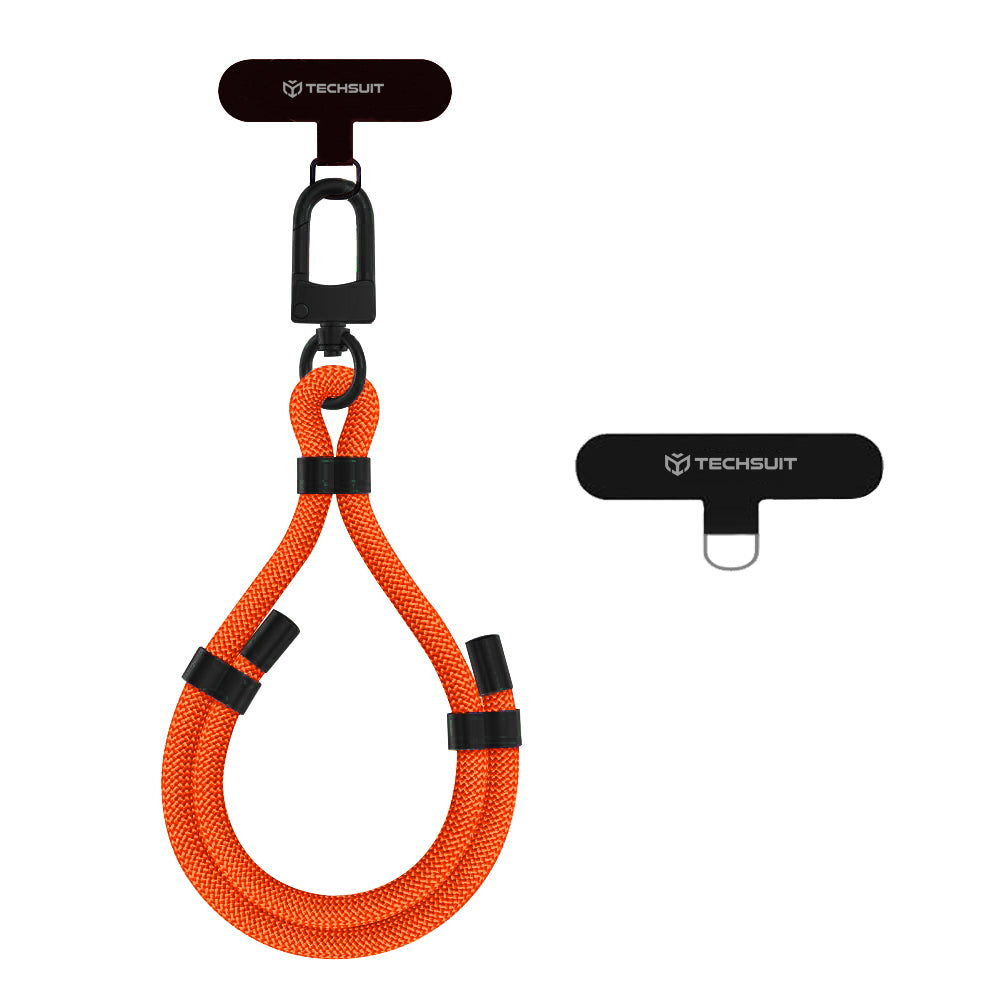 Cordon de téléphone Techsuit RWS1-50-62, Orange Foncé