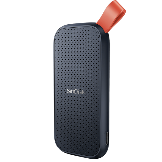 Solid State Drive (SSD Extern) SanDisk, 2TB, Schwarz SDSSDE30-2T00-G26