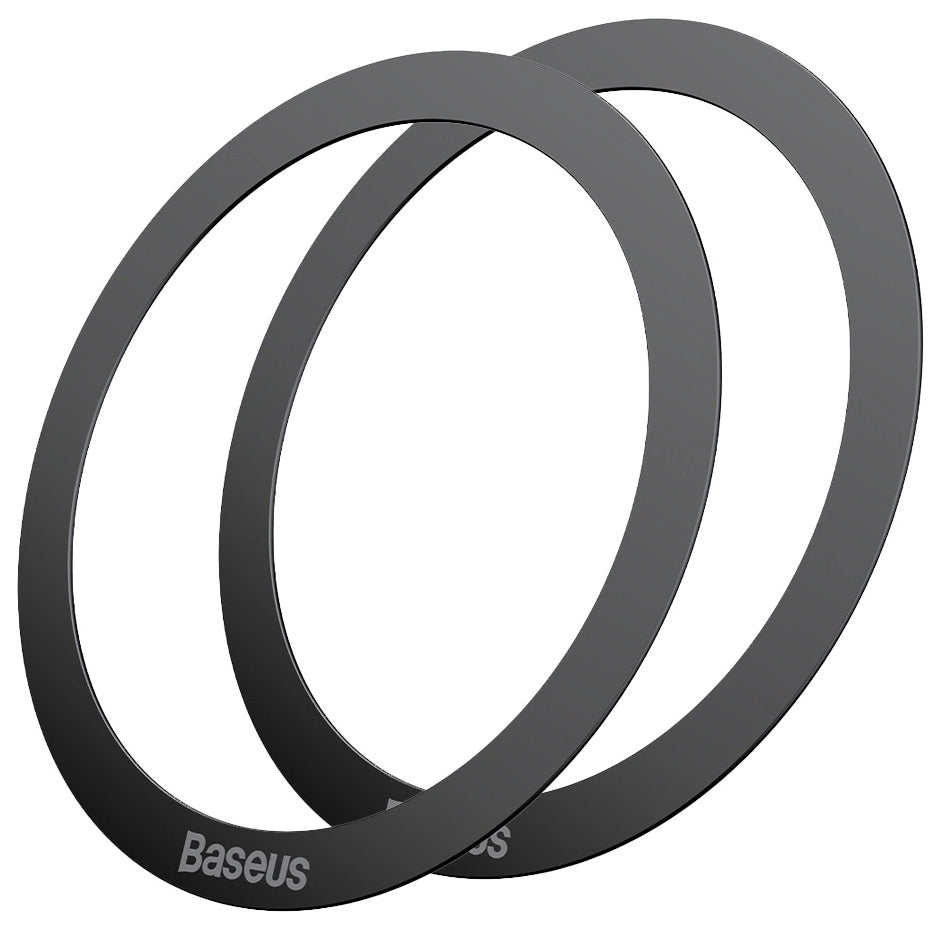 Baseus Halo Metallic Sticker, Set of 2 pieces, Black PCCH000001