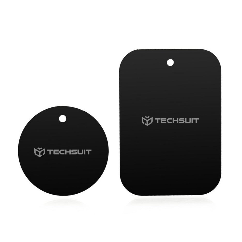 Metallsticker Techsuit MP03 2in1, Schwarz