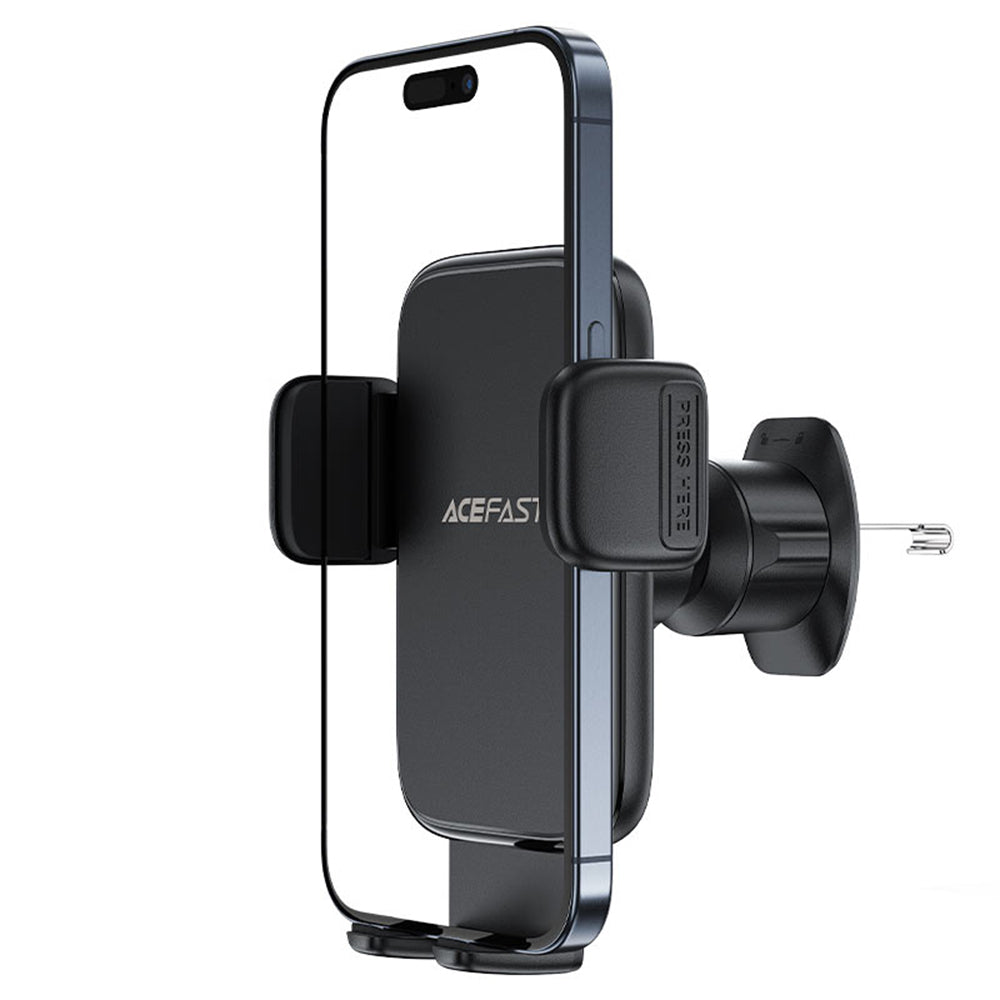 Support Auto Acefast D27, 4.5 pouces - 6.7 pouces, Noir