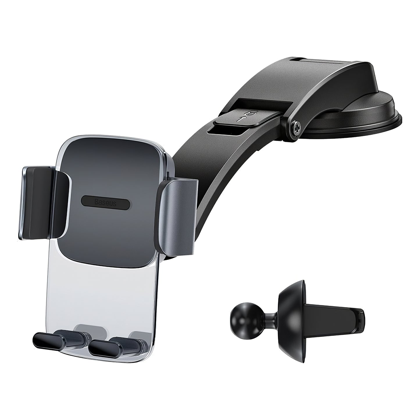 Baseus Gravity Grip Car Holder, 4.7inch - 6.7inch, Black
