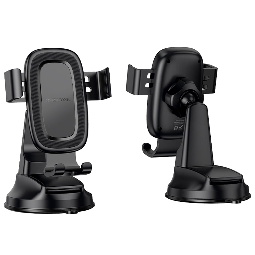 Support Auto Borofone BH130 Follower Gravity, 6.1 pouces - 7 pouces, Noir
